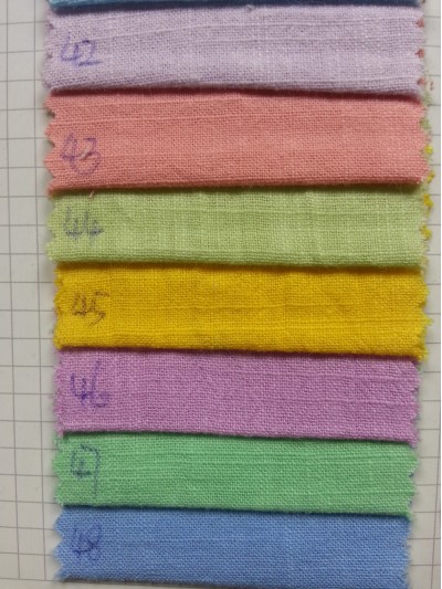 GZ-JCH 中厚仿麻竹節洗水100%棉  146CM JA320 細節-8